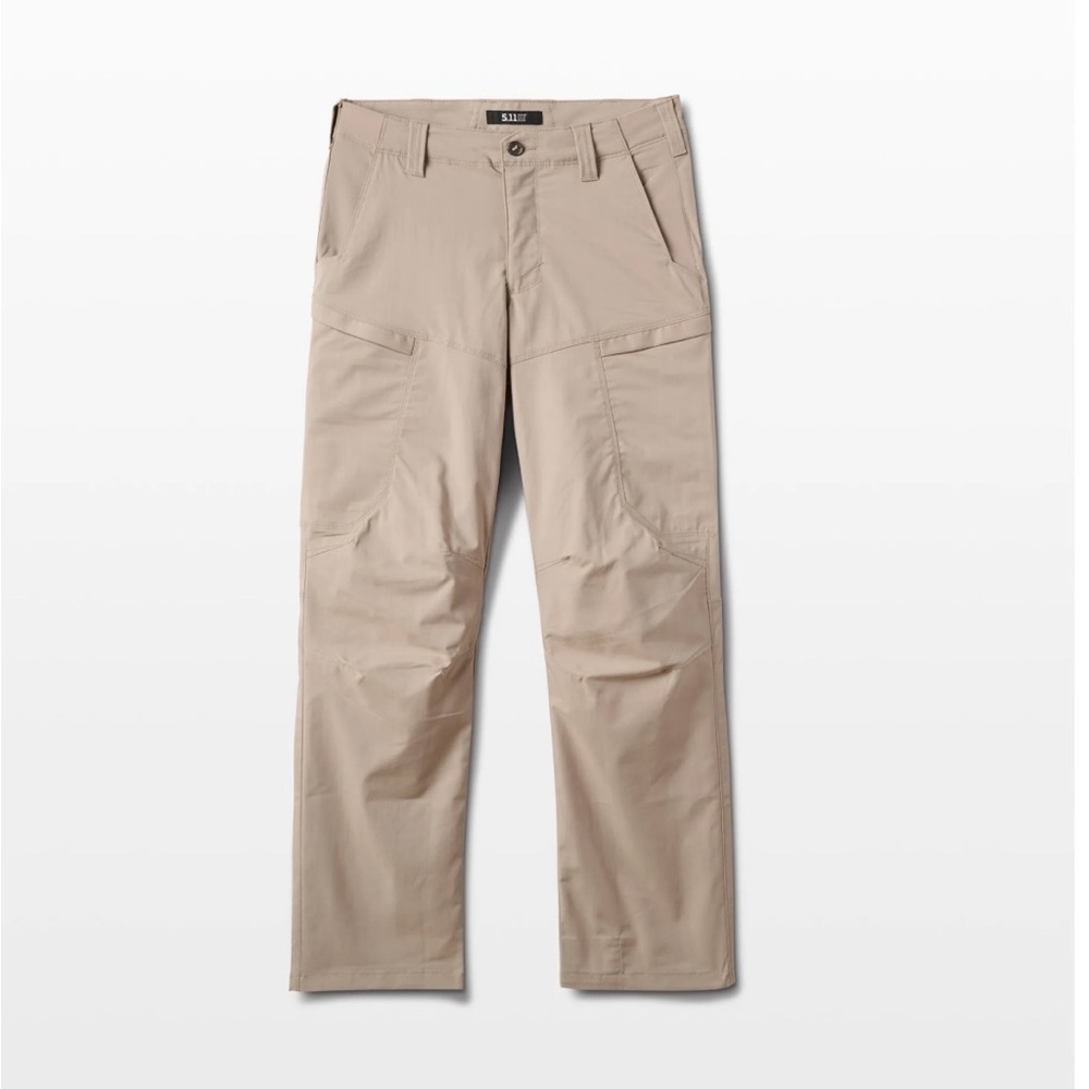 5.11 Tactical Regular Fit Stretch Apex Men's Cargo Utility Tan Pants Size 40/30